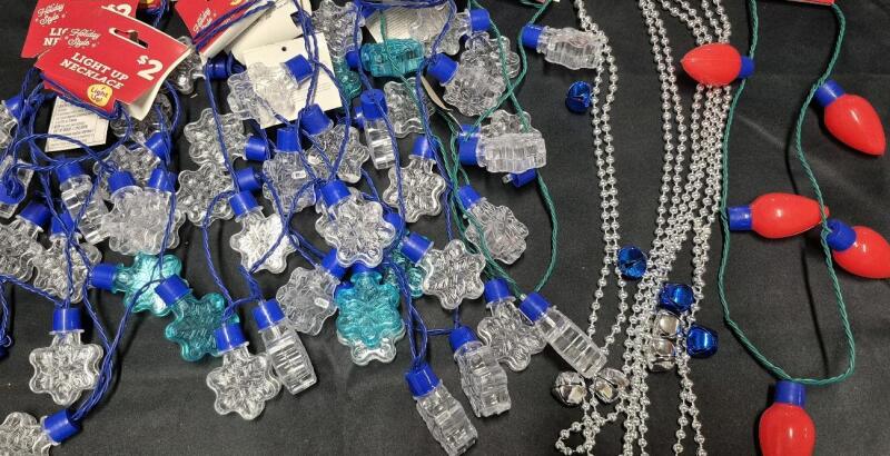 14 New Light Up Christmas Necklaces