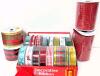 19 New Rolls of Fabric Decorative Ribbon, See Photos For Sizes