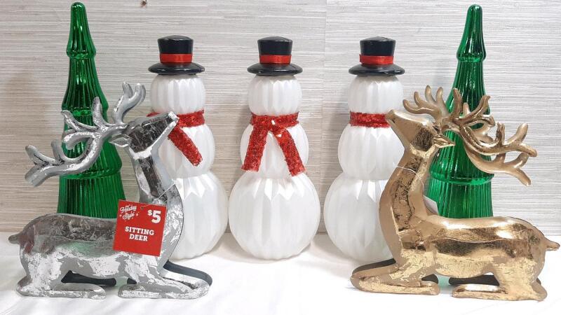 Lot of New Holiday Decorations