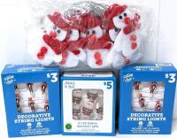 4 New Strands of Christmas Battery Operated Decorative String Lights Up To 5.8 Feet Long