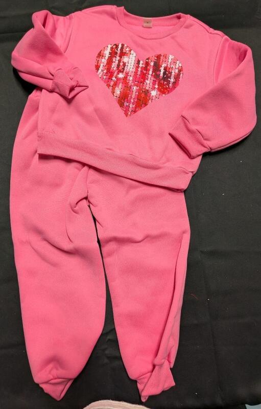New Size 5Y Children's 2 Piece Sweatpant and Sweatshirt