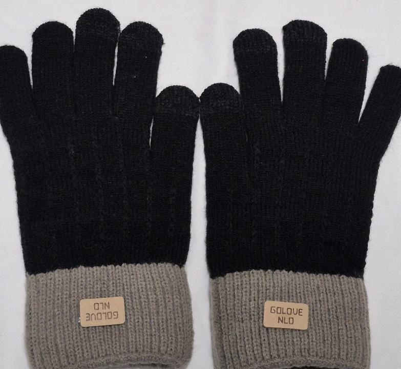 New Adult Knit Gloves Touch Screen Fingers
