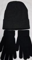 New Adult Toque & Thin Gloves
