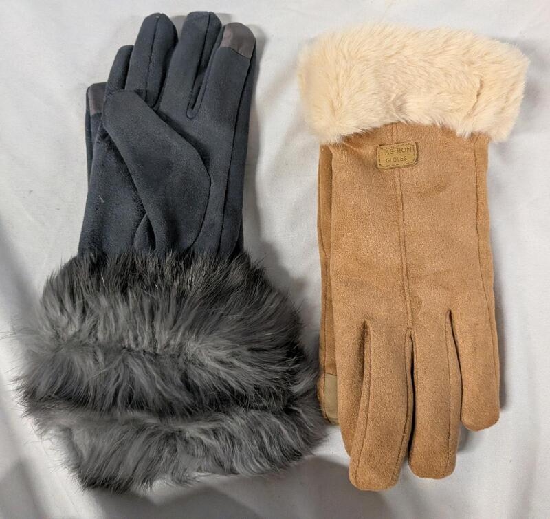 2 New Pairs of Warm Gloves.
