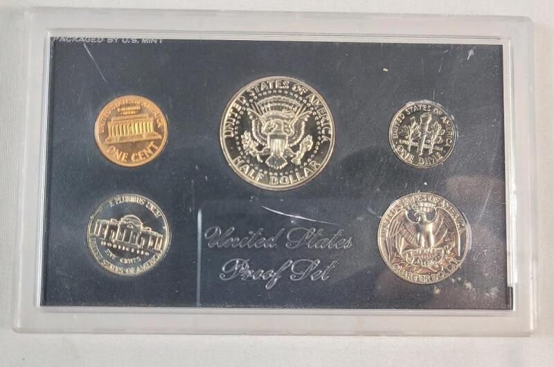 1971 USA Proof Coin Set in Case , Uncirculated