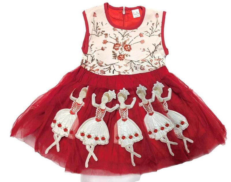New Size 1-2YR Toddler Mini Taylor Festival Ballet Dancers Poofy Tulle Lined Party Dress