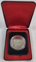 1978 Canadian Silver Edmonton Commonwealth Games One Dollar Coin in Case , Uncirculated