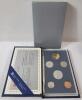 1991 Canadian Specimen Coin Set in Case , Uncirculated .