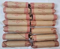 14 Rolls Canadian Pennies . Various Years & Condition