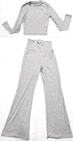 New Size SM Women's 2-Piece Yoga Pants & Long-Sleeve Top Set