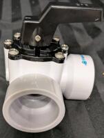 New Firbropool 3 Way Diverter Valve. 2" Openings