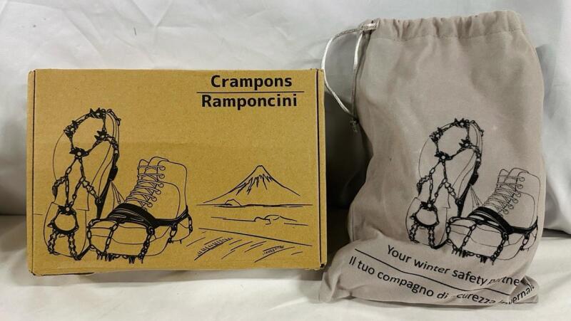 New Hiking Boot Spikes/Crampons for Traction on Ice