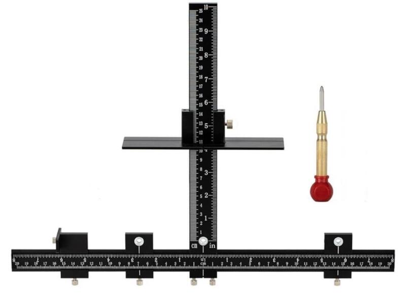 As-New Aluminum Alloy Cabinet Hardware Jig - See Description