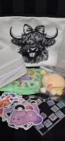 Great New Kid's Stocking Stuffers - Pencil Case, Stickers, Squish Toy, Travel Jewelry Box+