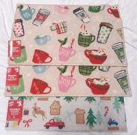 3 New Printed Rugs & Doormat | 18"&times;24" to 17"&times;27"
