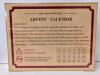 New 1008-Piece Jigsaw Puzzle Advent Calendar With Poster, 19.7" &times; 27.5" - 2