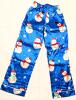 New Size SM Women's 2-Piece Silky Snowman Pajamas - 3