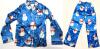 New Size 150 (Youth Size 12) 2-Piece Silky Snowman Pajamas
