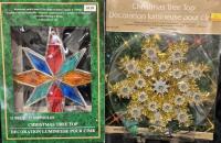 2 As New Christmas Light Up Tree Toppers