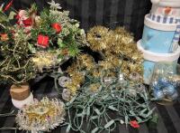 Large Christmas Decor - Working String Lights Clear & Multi-Coloured ++