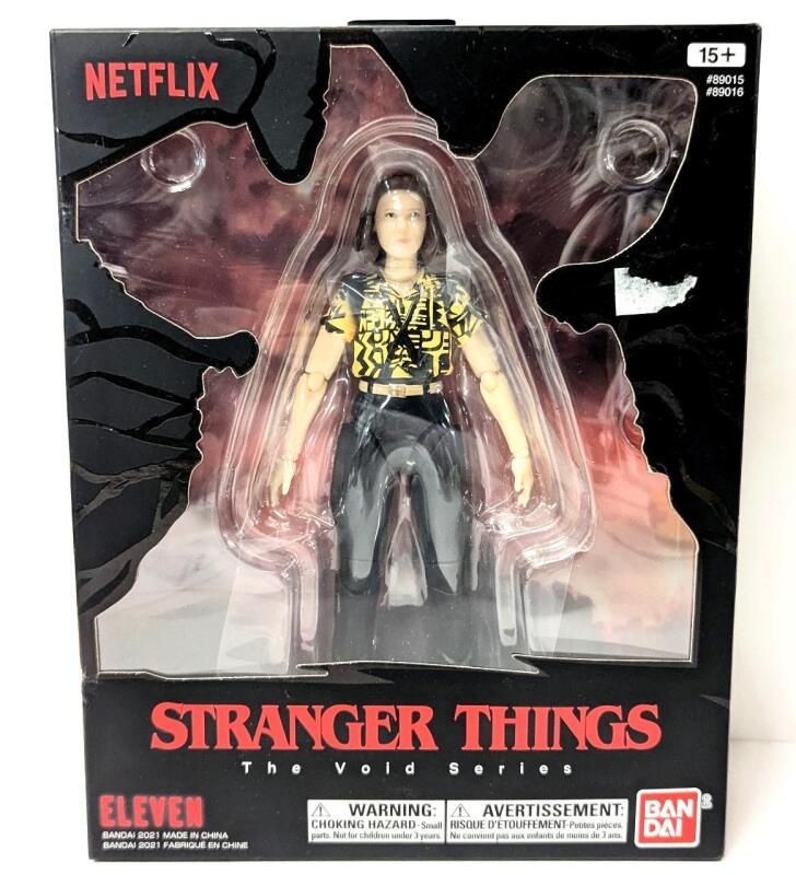 New Bandai STRANGER THINGS : The Void Series, " Eleven " Action Figure, Approx 6" Tall