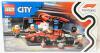 New Sealed LEGO &times; Formula 1 F1 Pit Stop & Pit Crew With Ferrari Car, #60443, 322 Pieces