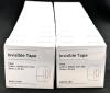 24 New Rolls BASELINE Invisible Tape BL58408 Measures .75"&times;1000" per roll (19mm&times;25.4m), $82 Retail Value