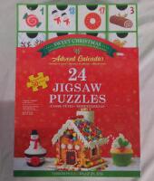 New Sweet Christmas Advent Calendar 24 Jigsaw Puzzle
