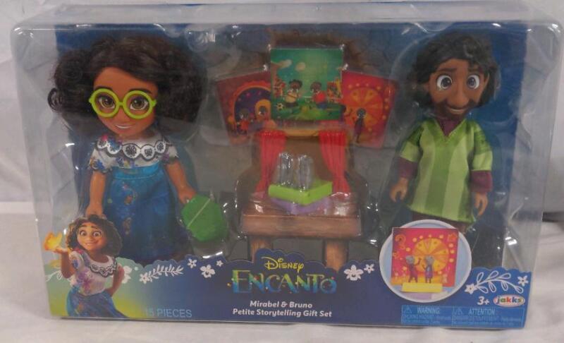 New Disney Enchanto Mirabel and Bruno Storytelling Set