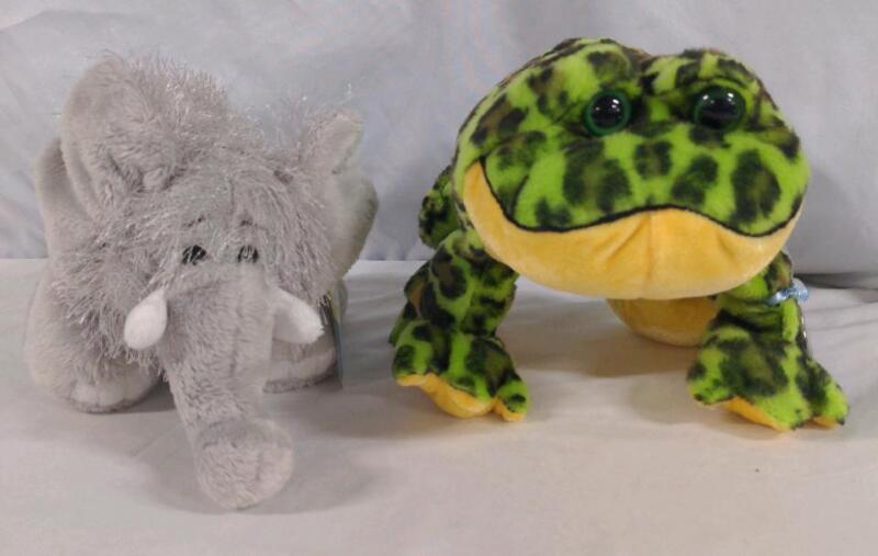 NEW Webkinz Plush Elephant and Frog