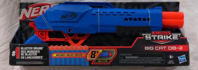 NEW Nerf Alpha Strike Big Cat DB-2