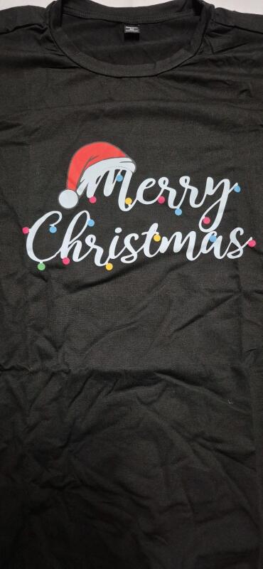 New sz 4XL Men's Merry Christmas T-Shirt