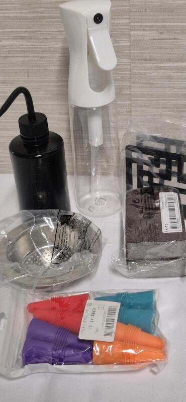 New Kitchen Acessories- Napkin Holder, Wine Bottle Stoppers, Scrubber Sponges +
