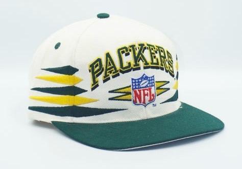New Sealed Vintage Green Bay Packers Snap-Back Cap