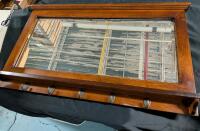 Vintage Coatrack Hallway Mirror. 35" by 21" by 3.5"