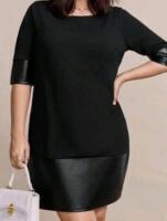 New sz XL Women's Black Dress
