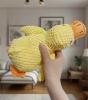 New Durable Plush Squeaker Duck Dog Chew Toy Soft Chew-Resistant Stuffed Duck for Puppies & Adult Dogs, Safe approximately 9.75&rsquo;&rsquo; stock photos added - 4
