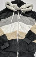 New sz Medium Women's Super Cozy Hoodie Full Zipper