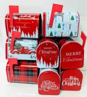 8 New Mini Christmas Mailboxes,