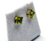 10KT Yellow Gold Natural Peridot (1.53ct) Earrings, Retail $400.00. Peridot is the birthstone for August. - 4