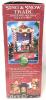 As-New Sing & Snow Train Animated Holiday Collectable, Plays "Santa Claus Is Coming To Town" While Faux Snow Gently Falls, Box 10.75" Tall - 2
