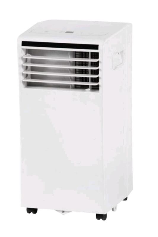 As New - Comfee 5000 BTU 3-in-1 Portable Air Conditioner w/Remote Control, White . Retail $400