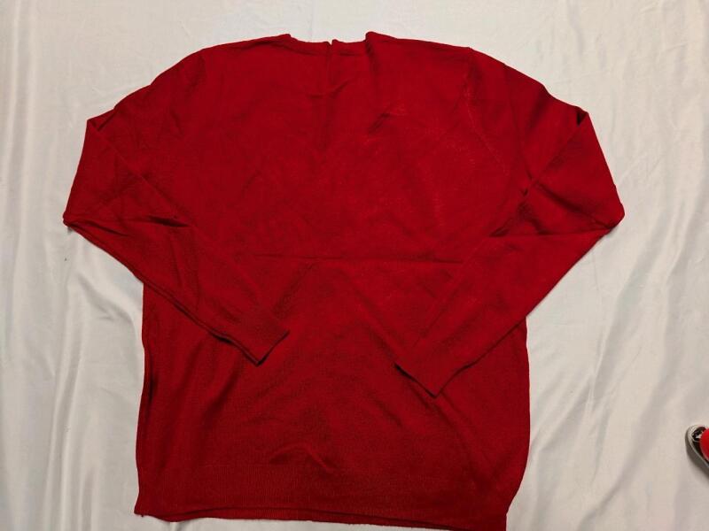 New Adult Sweater. 15" shoulder width, 23" in Height.