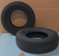 2 New Carlstar Radial Trail HD trailer tires for RVs, utility trailers, boat trailers, and horse trailers, Retail's for $157.99 ea