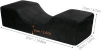 New Black-Flannel Grafted Eyelash Pillow Worktable For Eyelash Technicians