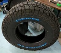 As New Cooper Discoverer Road+Trail AT Tire for Light Truck & SU. lt27/70r18. Retails for $368