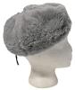 New O/S Faux Fur Winter Cap With Drawstring
