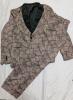 New Size XL Men's Reptile Skin Print Suit.