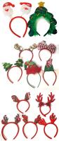 x New O/S Novelty Christmas Headbands