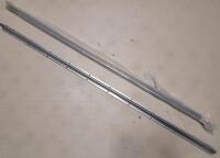 New - Professional 2pcs Bearing Linear Supported Rail Sbr12mm 1000mm (38 ⁷/&sup1;⁶") Linear Guide Rail Shaft Rod CNC Rounter .